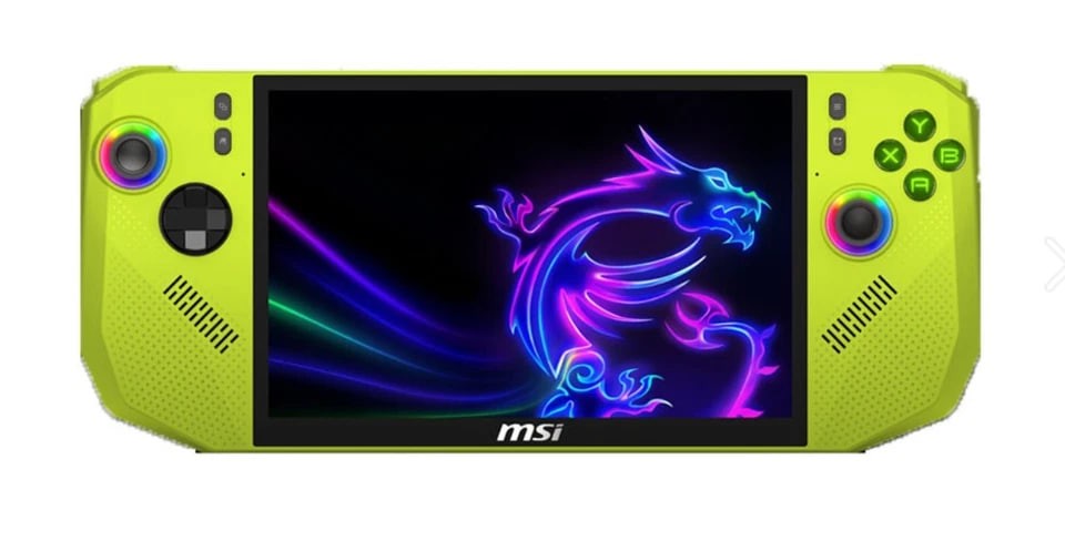 *LIMITED EDITION* MSI Claw A8 BZ2EM Ryzen Z2 Extreme/24G/1TB SSD/W11 Green