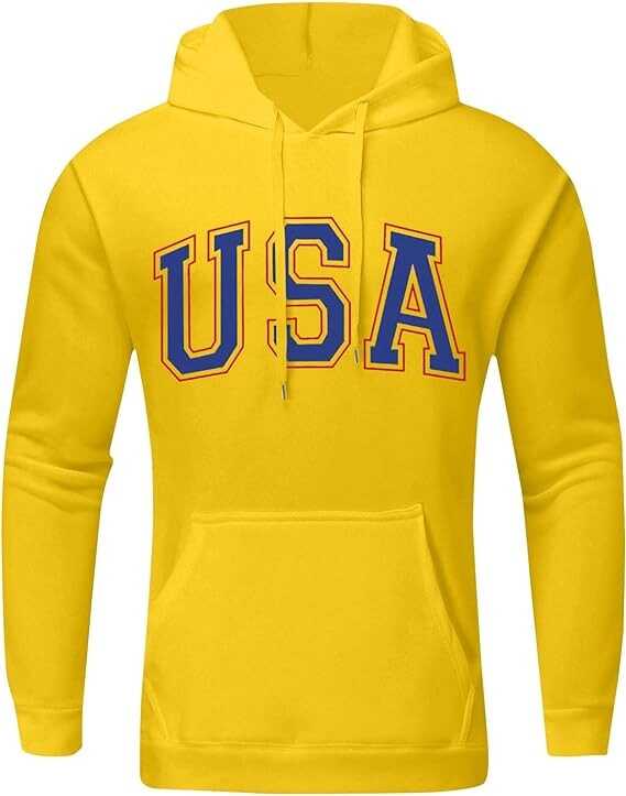 Aawghy Men's Fashion Hoodies Sweatshirts Loose Fit Printed Hooded Sweatshirt Casual Fashion Sports Sweatshirt