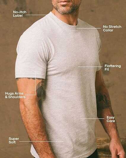 True Classic mens Classic 5 pack T-shirt