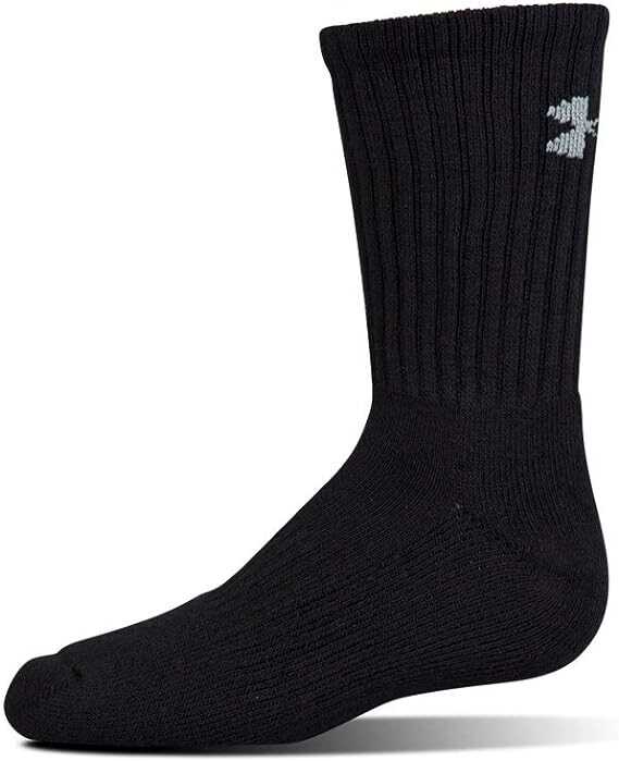 Under Armour Adult Cotton Crew Socks, Multipairs