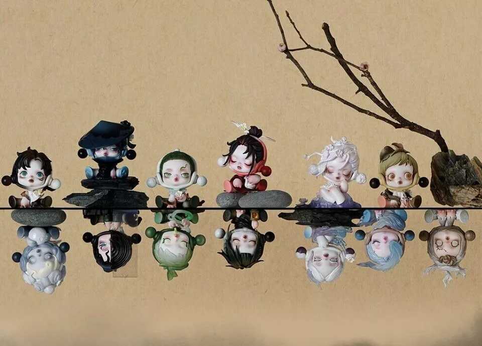 POP MART Skullpanda Courtyard Plum Blossom Series Blind Box Confirmed Figure Toy