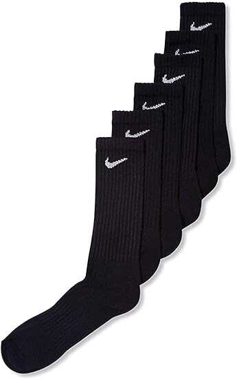 Nike unisex-adult Everyday Plus Crew Socks
