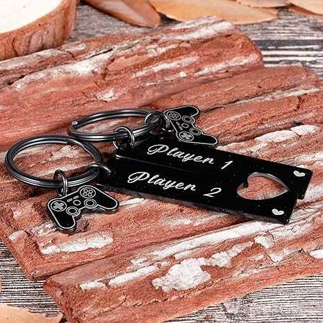 Womens 46th Birthday Gaming Level 46 Unlocked V-Neck T-Shirt