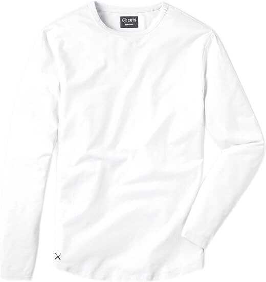 AO Universal Men's L/S Tee | Curve-Hem | Classic-Fit PYCA Pro