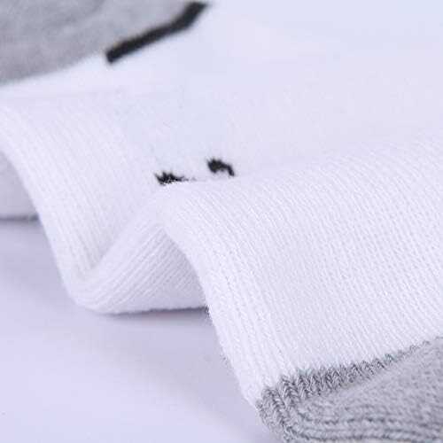 EnerWear 10P Pack Men's Cotton Moisture Wicking Cushion Low Cut Socks