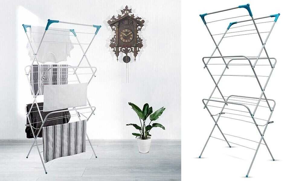 Airer Clothes Drying Rack Clothes Horse Indoor and Outdoor Non Slip Laundry rack