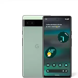 Google Pixel 6a - 5G Android Phone - Unlocked Smartphone with 12 Megapixel Camera and 24-Hour Battery - Sage