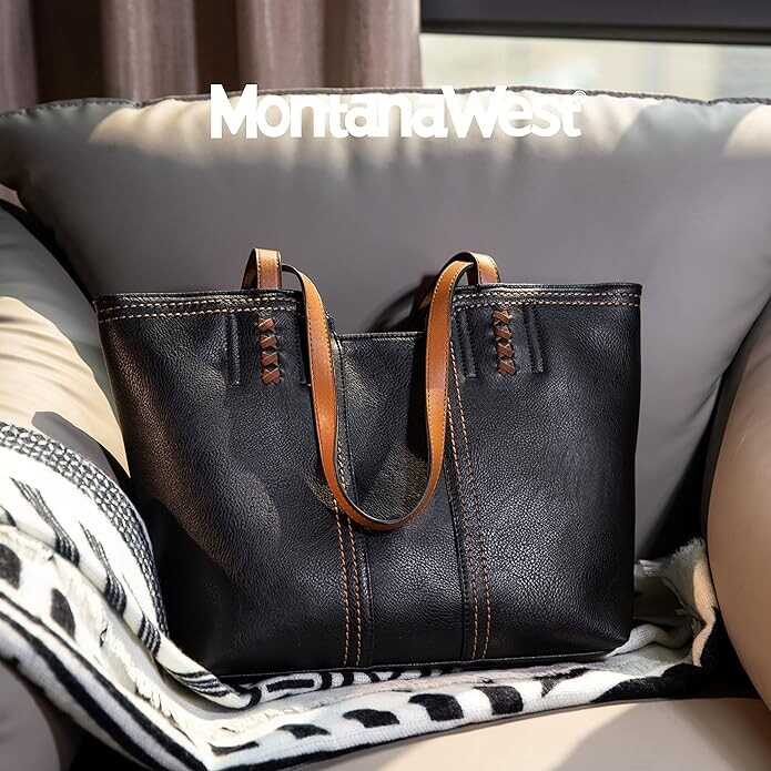 Montana West Tote Bag for Women Top Handle Satchel Purse Oversized Shoulder Handbag Hobo Bags