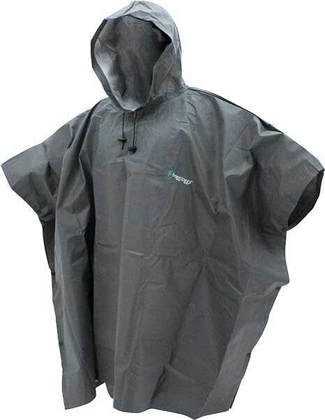 FROGG TOGGS Ultra-lite2 Waterproof, Breathable Rain Poncho, Adult and Youth Sizes