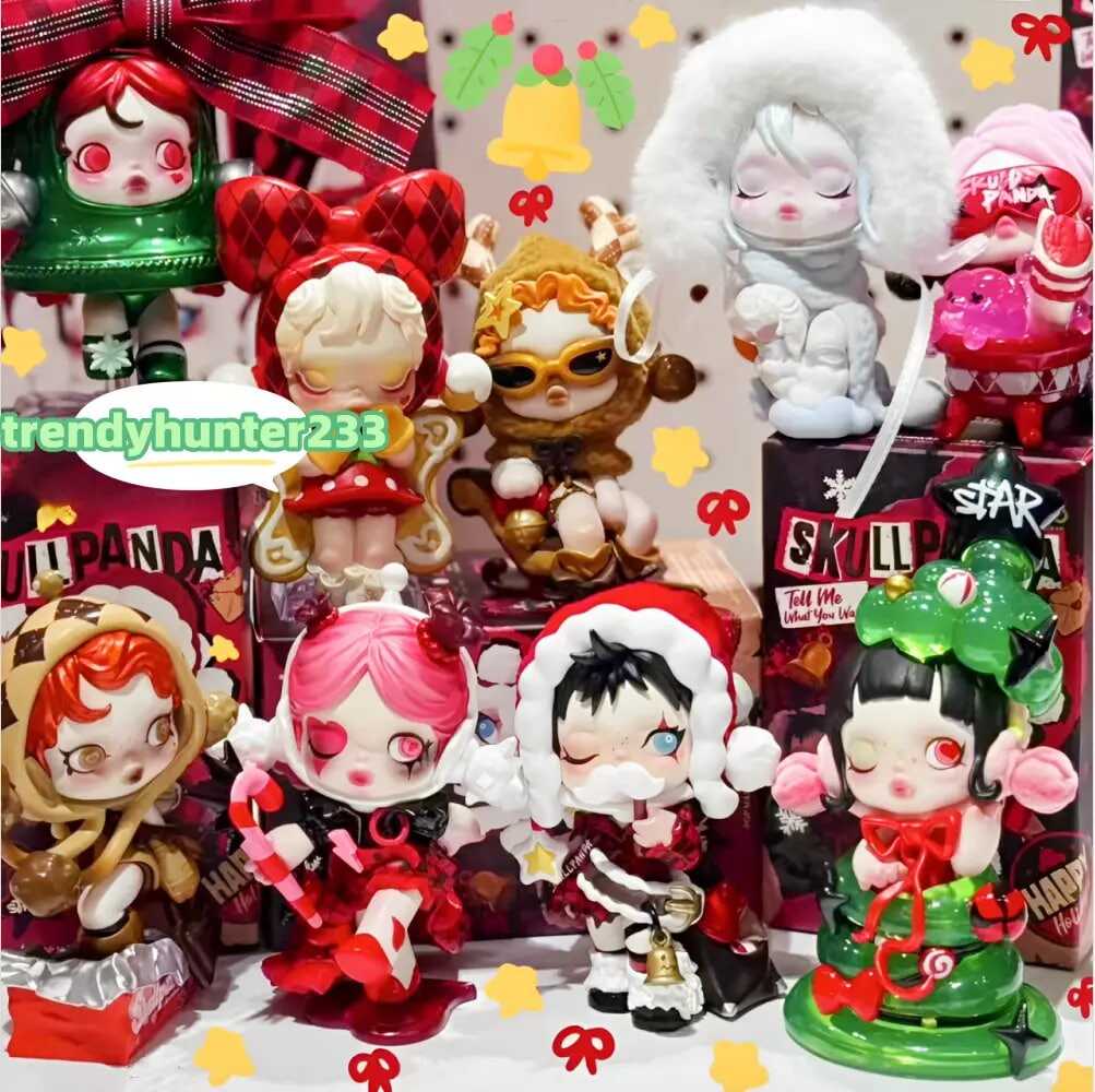POP MART SKULLPANDA Tell Me What You Want Xmas Confirmed Blind Box Figure Toy