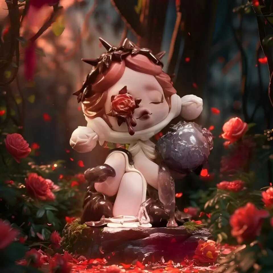 POP MART SKULLPANDA The Glimpse Action Figure Limited Edition Model Toy Statue