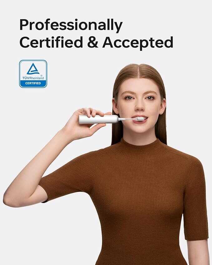 Laifen Toothbrush Heads, 3 Count Replacement Toothbrush Heads for Adults, Compatible with Laifen Wave Electric Toothbrush (Gum Care, Transparent) Visit the Laifen Store