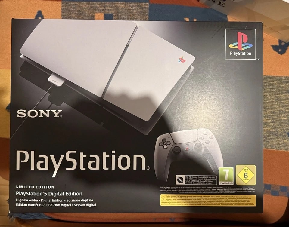 Sony PS5 Slim DIGITAL 30th Anniversary NEW