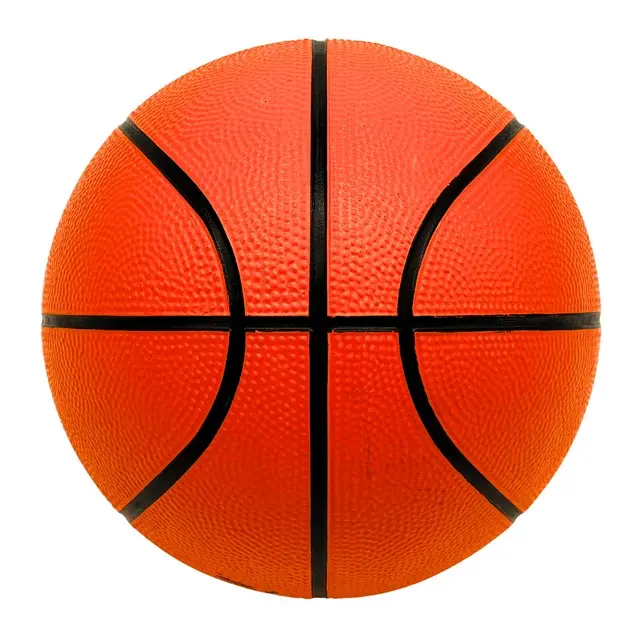 Mini Rubber Basketball, 7-Inch Diameter, Kids Outdoor Sports, Ages 3+ by MinnARK