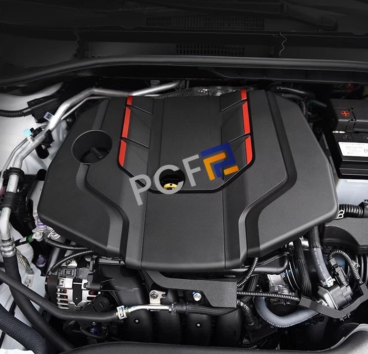 For Toyota Corolla 2020-2025 ABS Black look Auto Engine Cover Bonnet Hood trim