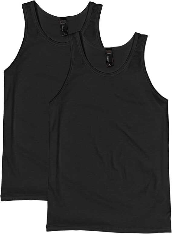 Hanes Men’s Tank Top 2-Pack, X-Temp Performance Moisture-wicking Shirt, 2-Pack