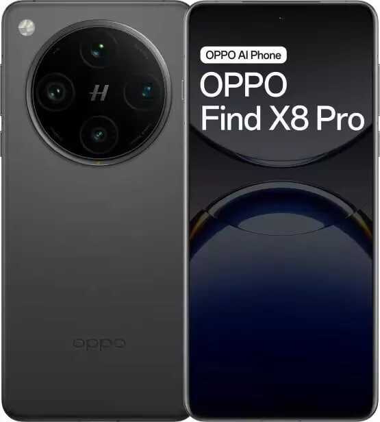 OPPO Find X8 Pro 5G (Space Black, 512 GB) (16 GB RAM) Global Version