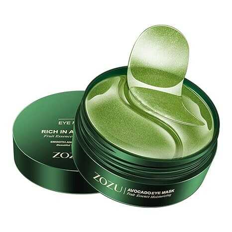 Green Cosmos. 24k Under Eye Patches - 30 Pairs - Under Eye Mask for Eye Care,Hydrating Moisturizing Eye Mask Patch Under Eye Patches for Dark Circles and Puffiness (Avacado)