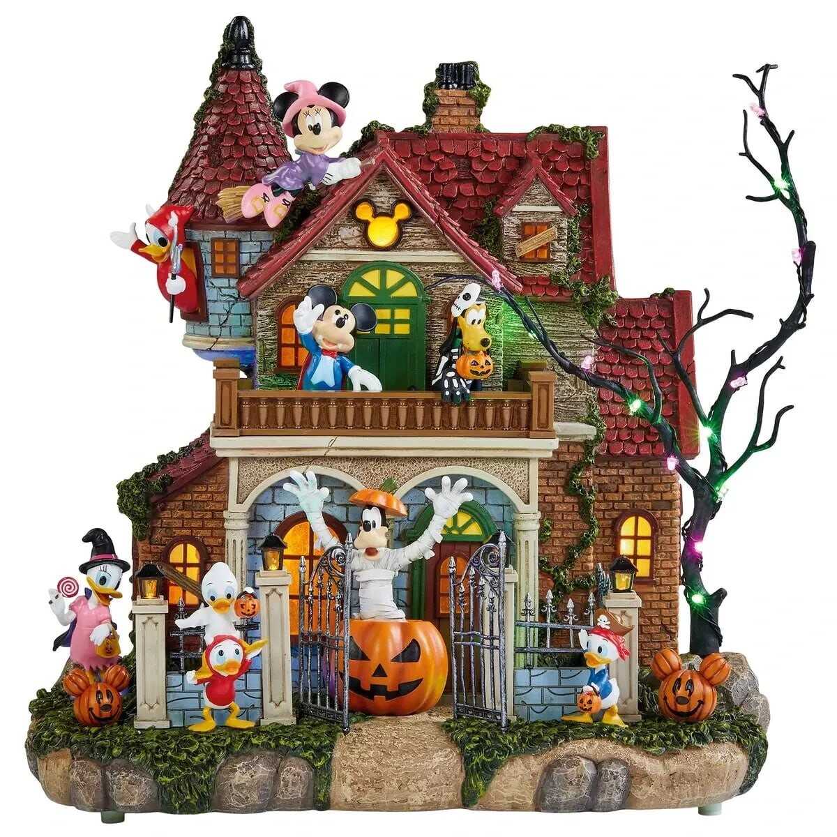 Disney Haunted Party House with Lights & Music #1784923 Halloween Centerpiece