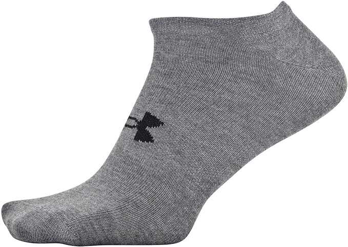Under Armour Men's Essential Lite No Show Socks, 6-Pairs