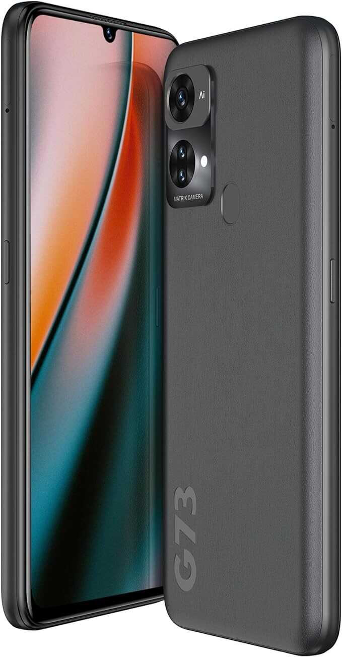 BLU G73 | 2023 | 3-Day Battery | Unlocked | 6.8” HD+ Infinity Display | 128/6GB | Triple 50MP Camera | US Version | US Warranty | Grey