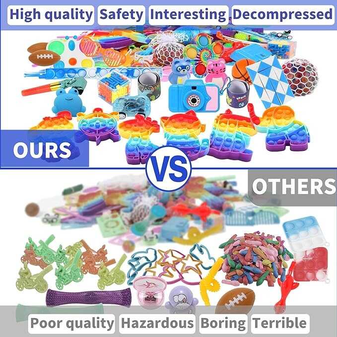 1000 Pcs Party Favors for Kids, Fidget Toys Bulk, Birthday Gift Toys, Fidgets Stocking Stuffers, Treasure Box Birthday Party, Goodie Bag Stuffers, Carnival Prizes, Pinata Filler Stuffers for Classroom