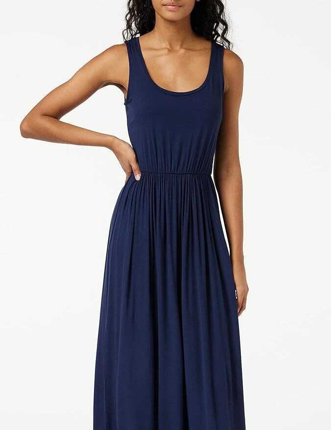 Amazon Essentials Women's Tank Waisted Maxi Dress (Available in Plus Size)