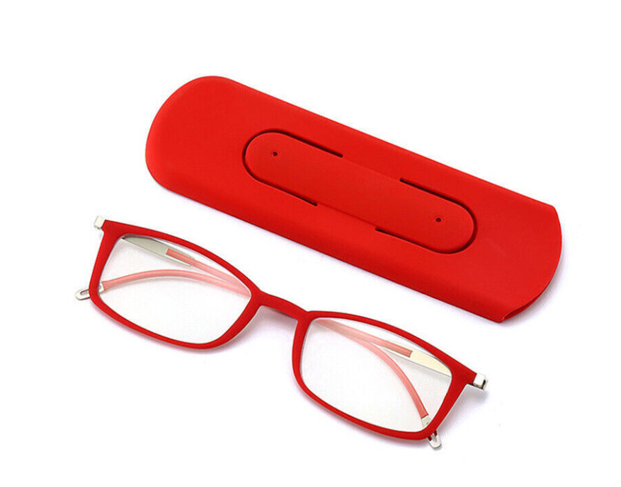 Ultra-Thin Anti-blue Light Reading Glasses Readers with Glasse Case +1.0~+4.0