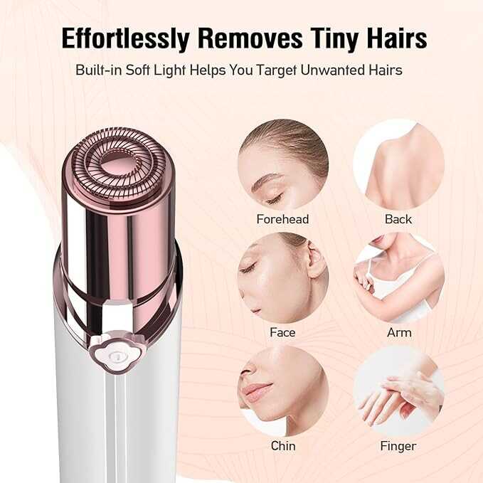 Facial Hair Removal for Women, SEIHAI Hair Removal Device, Face Razors for Women, Personal Care Products/Facial Hair Remover for Face, Lip, Chin, with a Branded Storage Bag