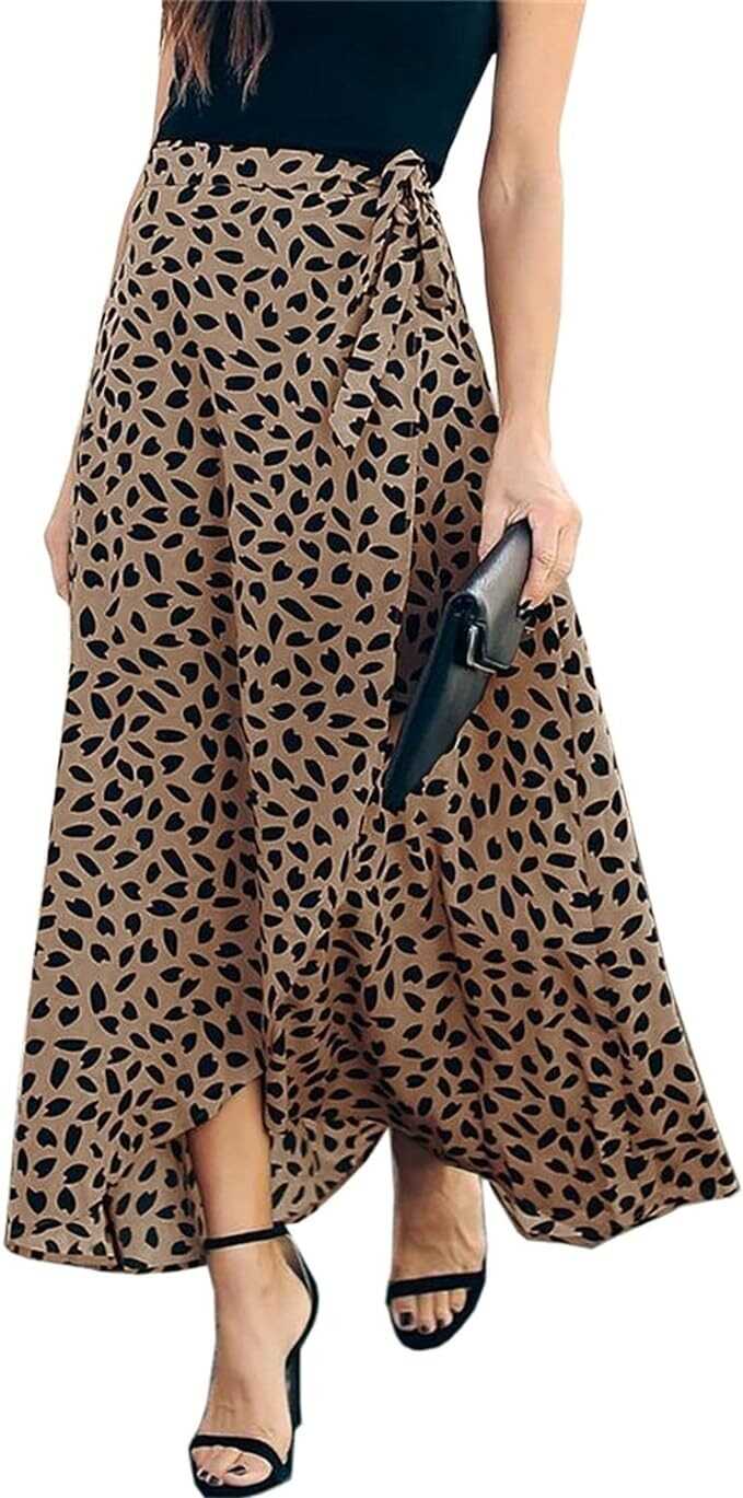 Listing time: 2024 Material: Polyester Suitable seasons: spring summer autumn Color: Yellow leopard print white leopard print white snake print Brown leopard print y2k skirt