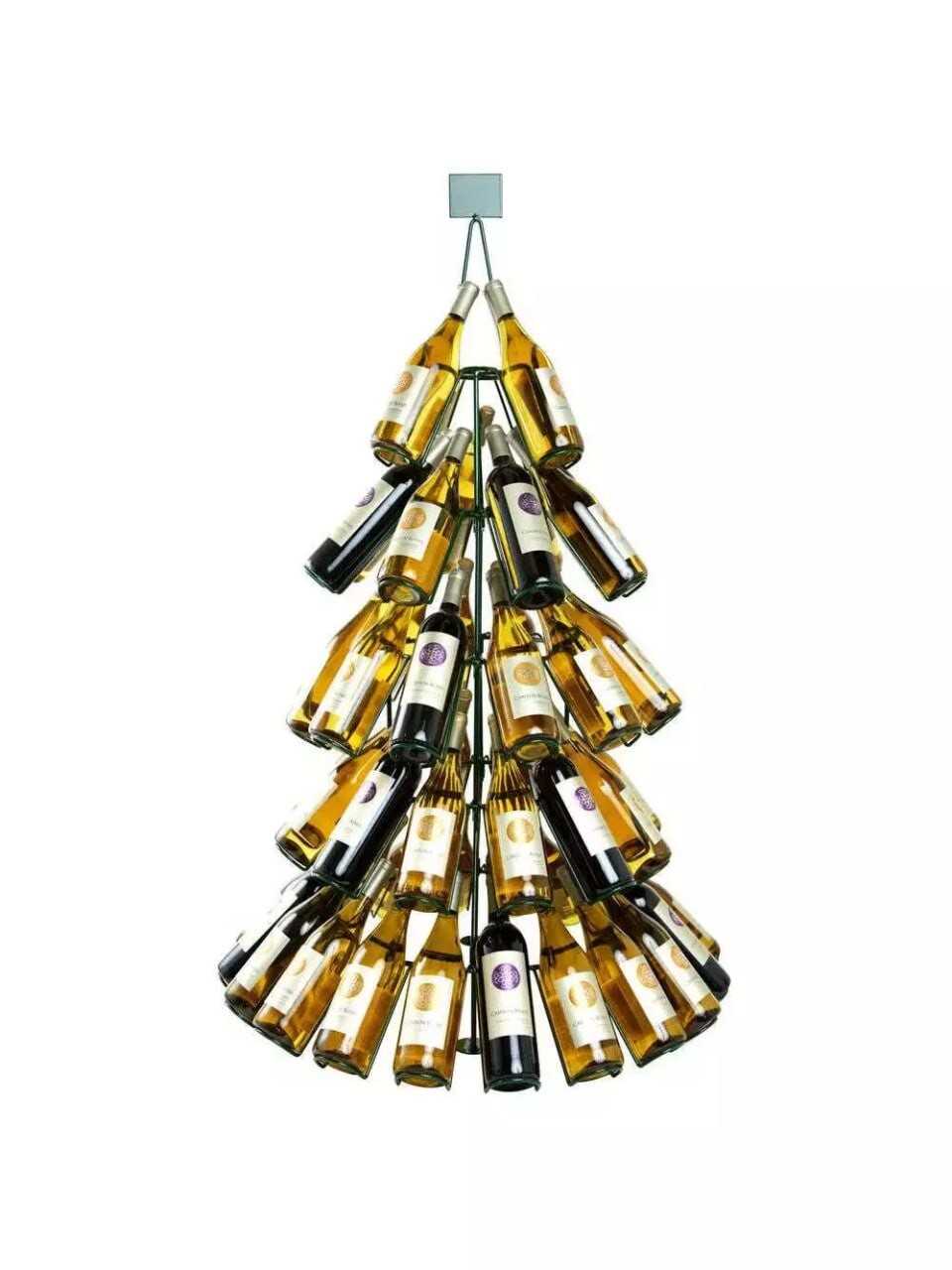Christmas Tree Wine Rack