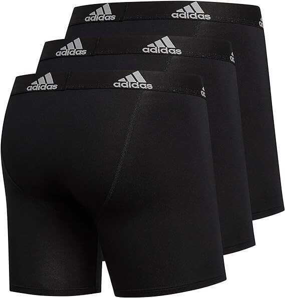 adidas Men's Performance Boxer Brief Underwear (3-Pack)